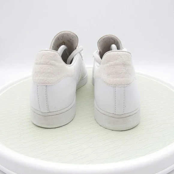 Adidas La Marque Aux 3 678208 Mens 12 Athletic Shoes White Leather Sneakers - Picture 4 of 11